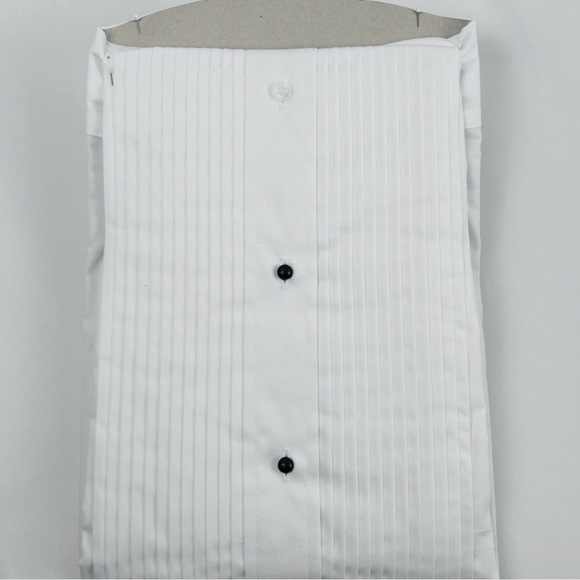Kyle Thomas Tuxedo Shirt Size Medium 15.5” Neck 34/35 Sleeve - Picture 4 of 7